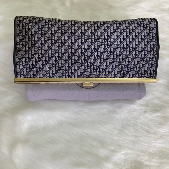 Auth Vintage Dior Clutch >NO DUST BAG - Picture 5 of 16